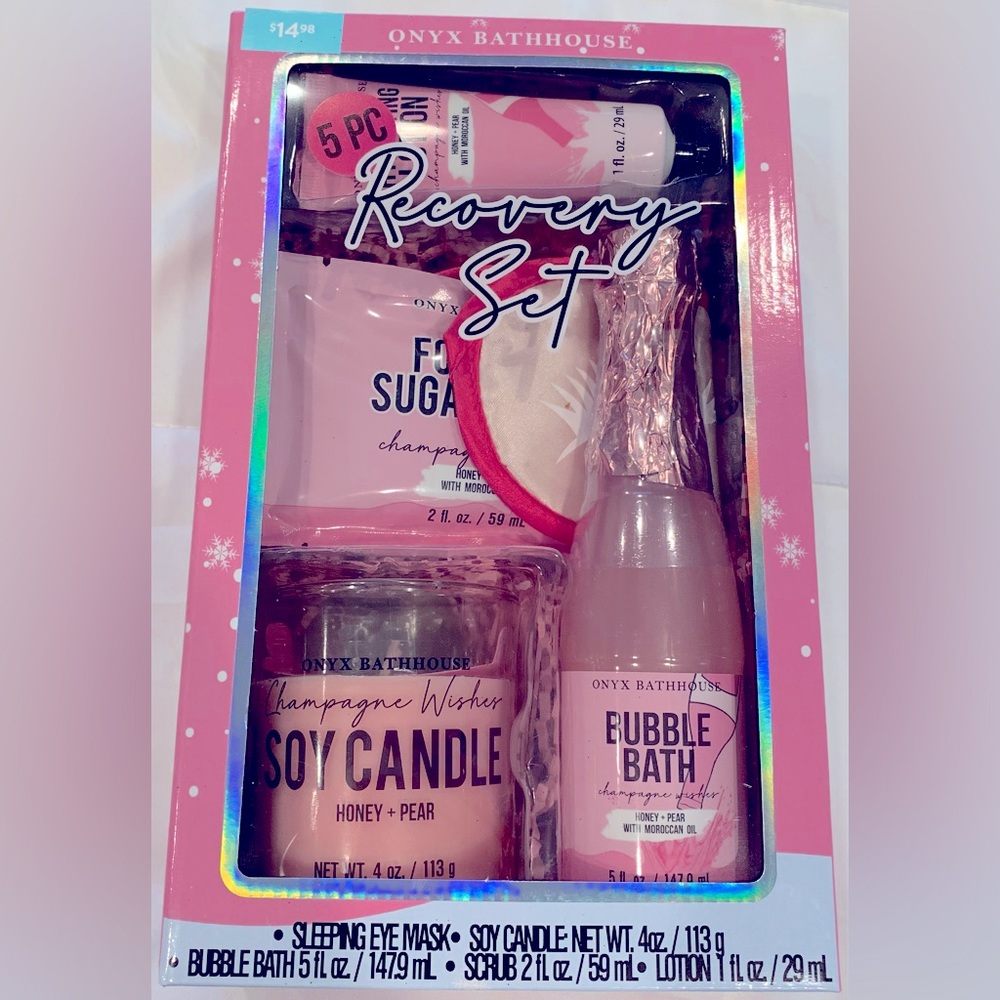 Onyx Bathhouse Recovery Set